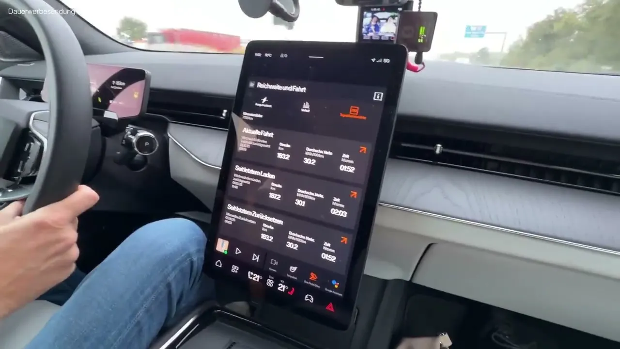 Efficiency & Range Display